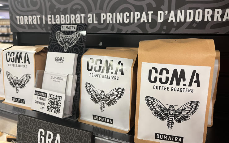 Coma Coffe Roasters és una nova línia de cafè andorrà que s'obre pas dins el sector